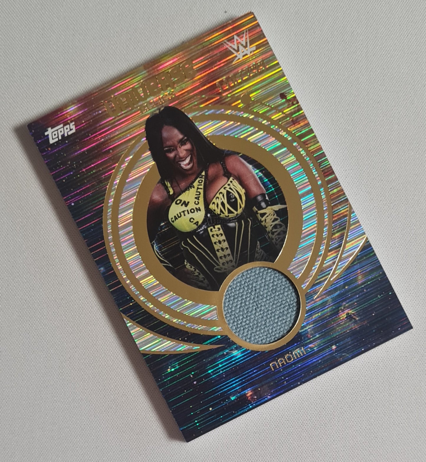Naomi - 2025 Topps Universe WWE Relics /299 #UNR-NAO