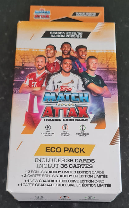 2025/26 Topps Match Attax UEFA Champions League Soccer Eco