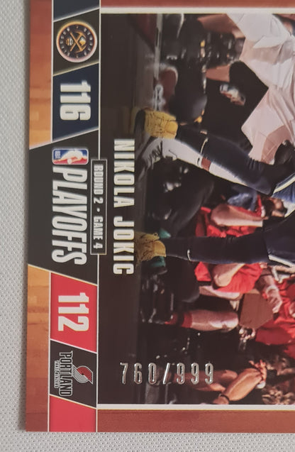 Nikola Jokic - 2019/20 Panini Hoops Road to the Finals /999 #55 Denver Nuggets