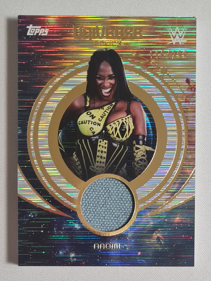 Naomi - 2025 Topps Universe WWE Relics /299 #UNR-NAO