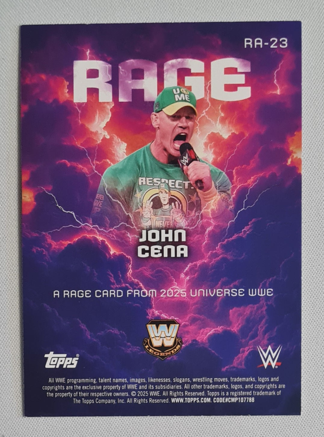 John Cena - 2025 Topps Universe WWE Namesakes #NMS-4