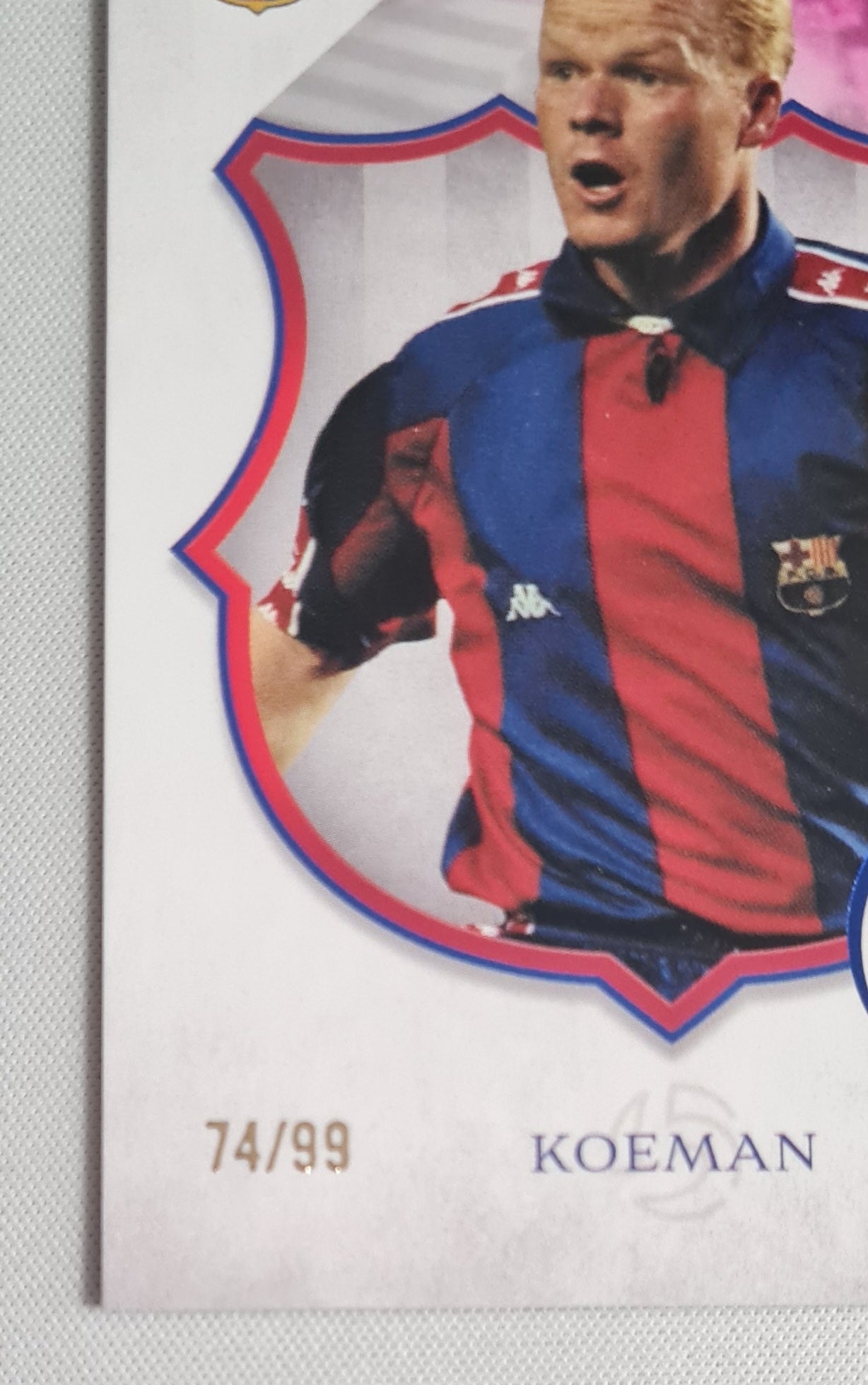 Ronald Koeman - 2025 Topps FC Barcelona 125 Legacy /99 #25