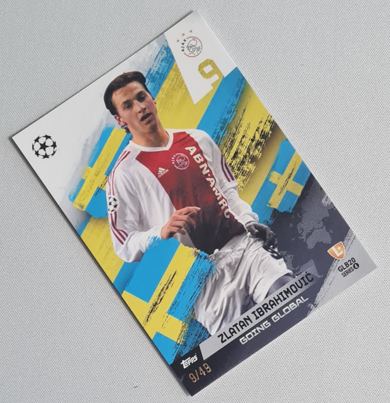 Zlatan Ibrahimovic - 2023 Topps Total Football Going Global /49 AFC Ajax