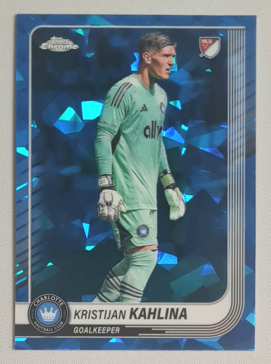 Kristijan Kahlina - 2025 Topps Chrome Sapphire MLS #5 Charlotte FC