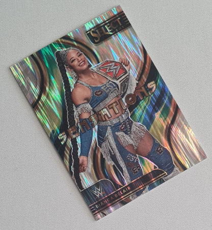Bianca Belair - 2023 Panini Select WWE Sensations Flash #21