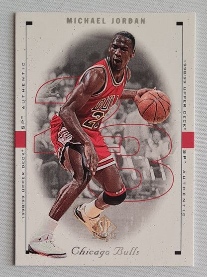 Michael Jordan - 1999 Upper Deck SP Authentic #1 Chicago Bulls