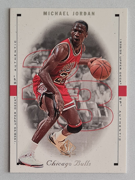 Michael Jordan - 1999 Upper Deck SP Authentic #1 Chicago Bulls