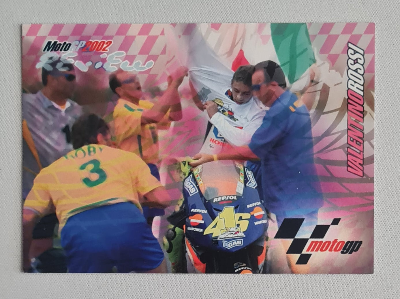 Valentino Rossi - 2002 Panini MotoGP2002 Review #61