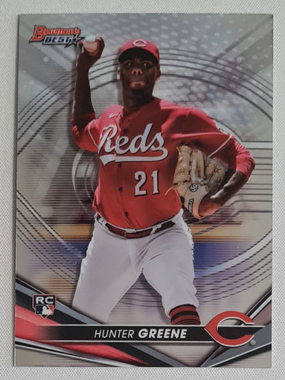 Hunter Greene - 2022 Bowmans Best #54 Cincinnati Reds