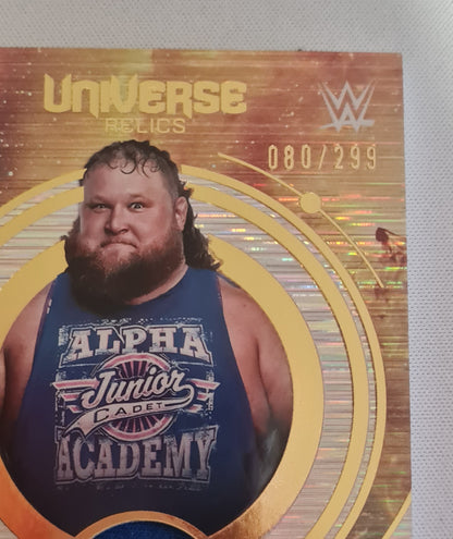 Otis - 2025 Topps Universe WWE Relic /299 #UNR-OTI