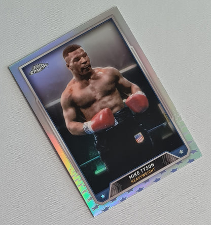 Mike Tyson - 2024 Topps Chrome Boxing Refractor #35