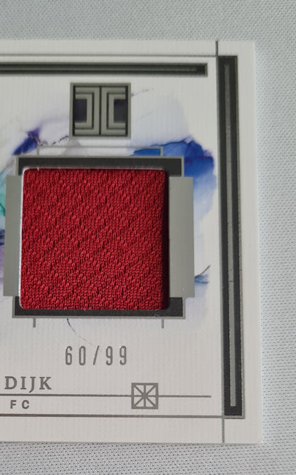 Virgil van Dijk - 2023/24 Panini Impeccable Premier League Soccer Illustrious Materials Patch #IL-VVS Liverpool FC