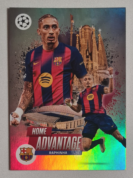 Raphinha - 2025/26 Topps UCC Home Advantage #HP-2 FC Barcelona