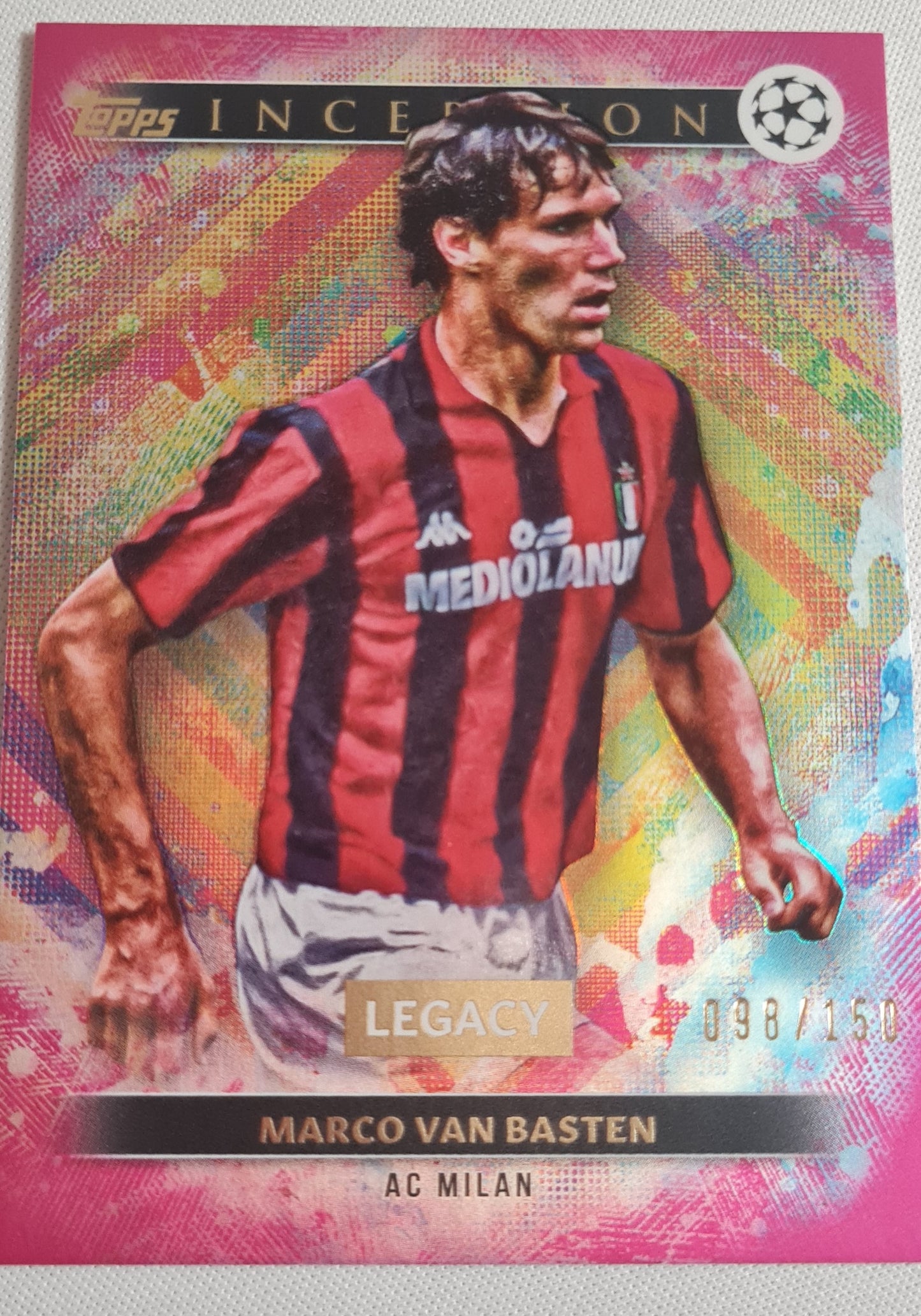 Marco van Basten - 2024/25 Topps Inception Legacy /150 #67 AC Milan