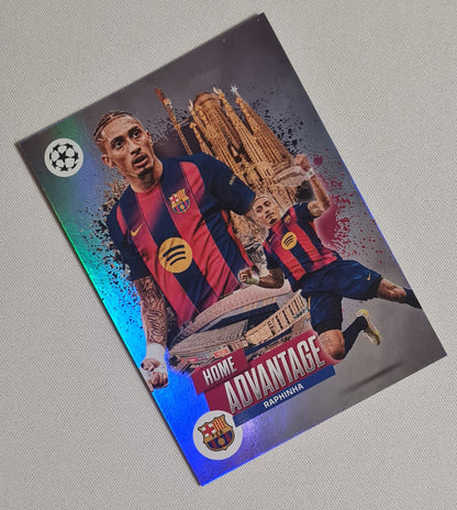 Raphinha - 2025/26 Topps UCC Home Advantage #HP-2 FC Barcelona