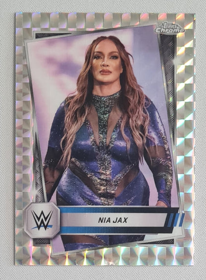 Nia Jax - 2025 Topps Chrome WWE Silver #175