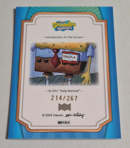 Spongebob Squarepants - 2024 Viacom Spongebob Squarepants /267 #WLSB2-SZR-01