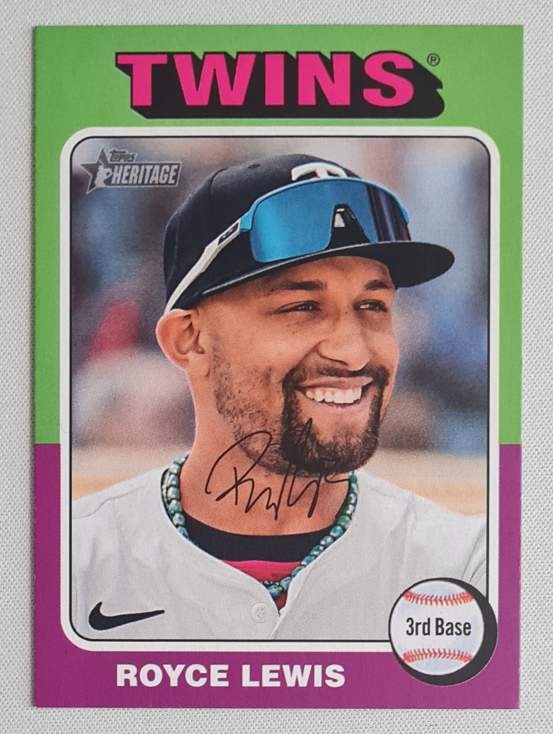 Royce Lewis - 2024 Topps Heritage #577 Minnesota Twins