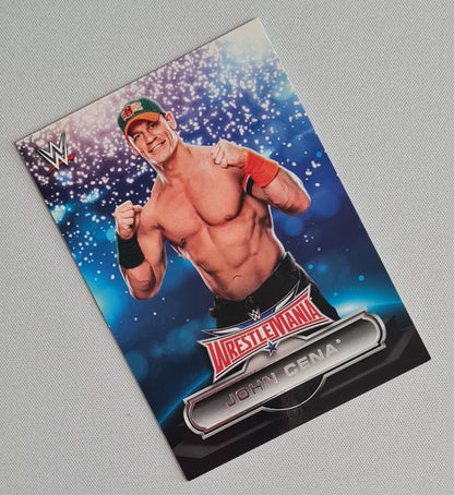 John Cena - 2016 Topps WWE Wrestlemania Superstar #10