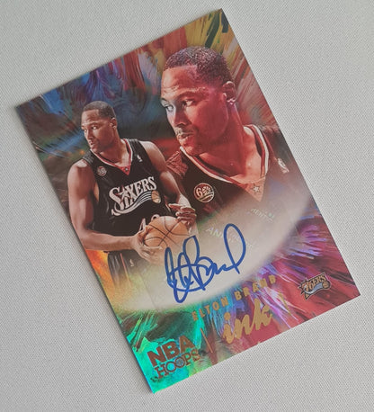 Elton Brand - 2022/23 Panini Hoops Ink Auto #HI-EBR Philadelphia 76ers