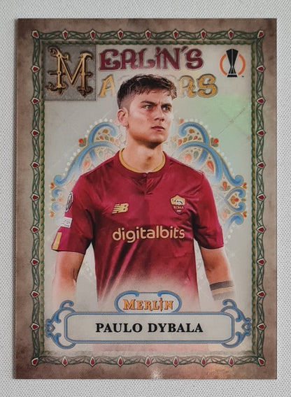 Paulo Dybala - 2022/23 Topps Merlin UEFA Soccer Merlin's Masters #MM-1 AS Roma