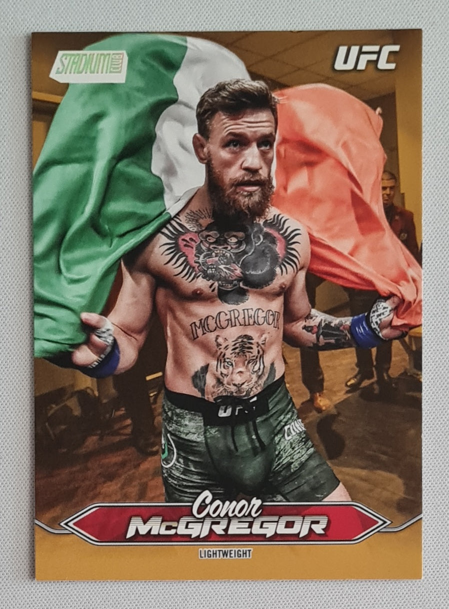 Conor McGregor - 2025 Topps Stadium Club UFC Gold Foil #200