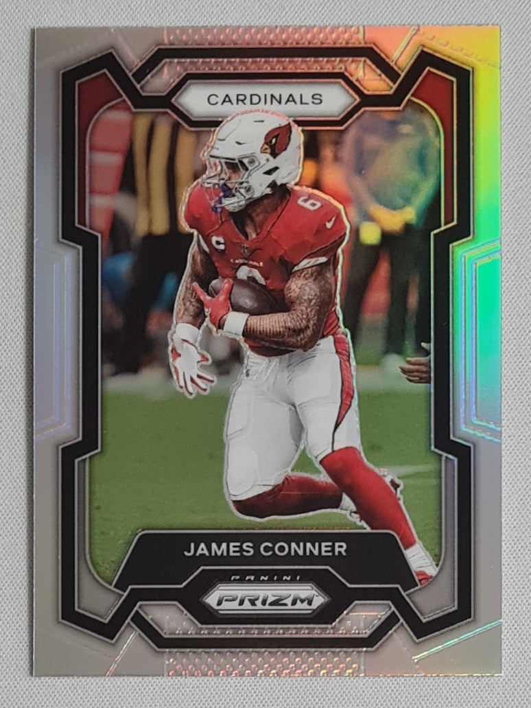 James Conner - 2023 Panini Prizm Football Silver Prizm #5 Arizona Cardinals