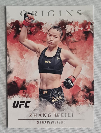 Zhang Weili - 2021 Panini Chronicles UFC Origins #35