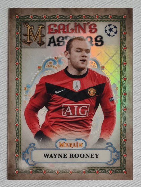 Wayne Rooney - 2022/23 Topps Merlin UEFA Soccer Merlin's Masters #MM-11 Manchester United
