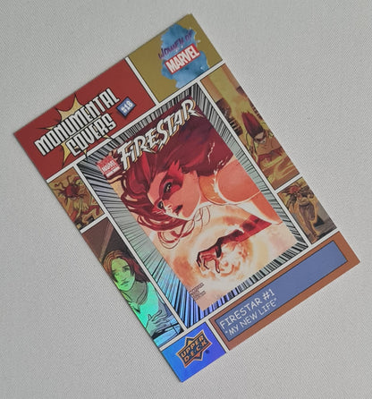 Firestar - 2022 Upper Deck Women of Marvel Monumental Covers #BI-18
