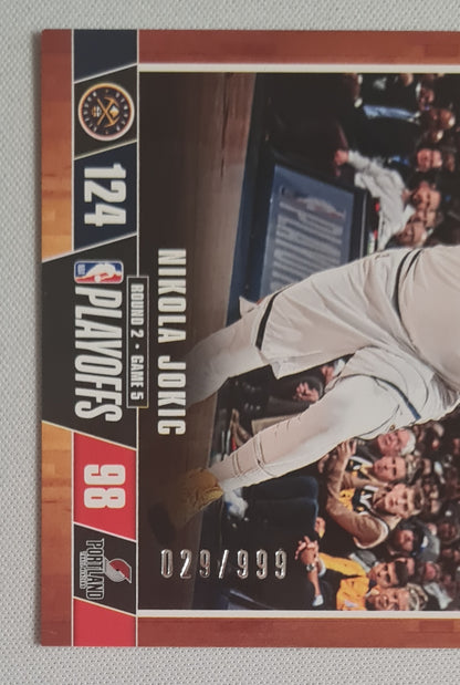 Nikola Jokic - 2019/20 Panini Hoops Road to the Finals /999 #58 Denver Nuggets