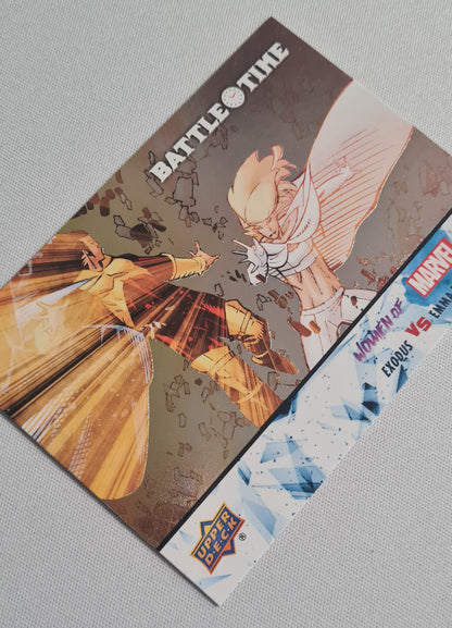 Exodus vs Emma Frost - 2022 Upper Deck Women of Marvel Battle Time #BT-11