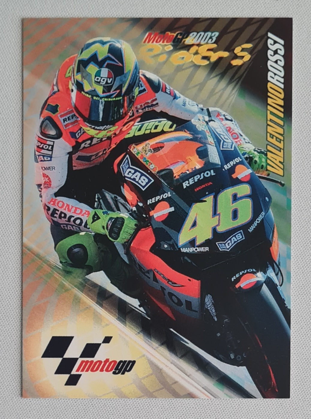 Valentino Rossi - 2003 Panini MotoGP2003 Riders #143