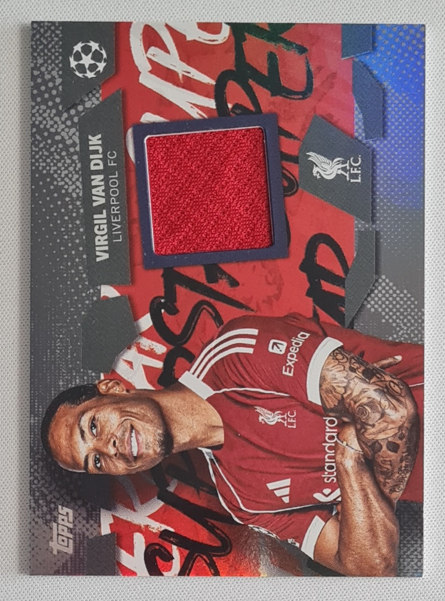 Virgil van Dijk - 2025/26 Topps UCC Superstar Relic #TSR-VVD