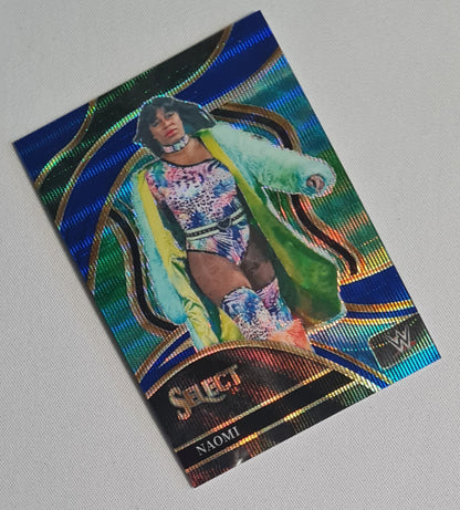 Naomi - 2024 Panini Select Ringside Prizm Blue Wave /49 #229