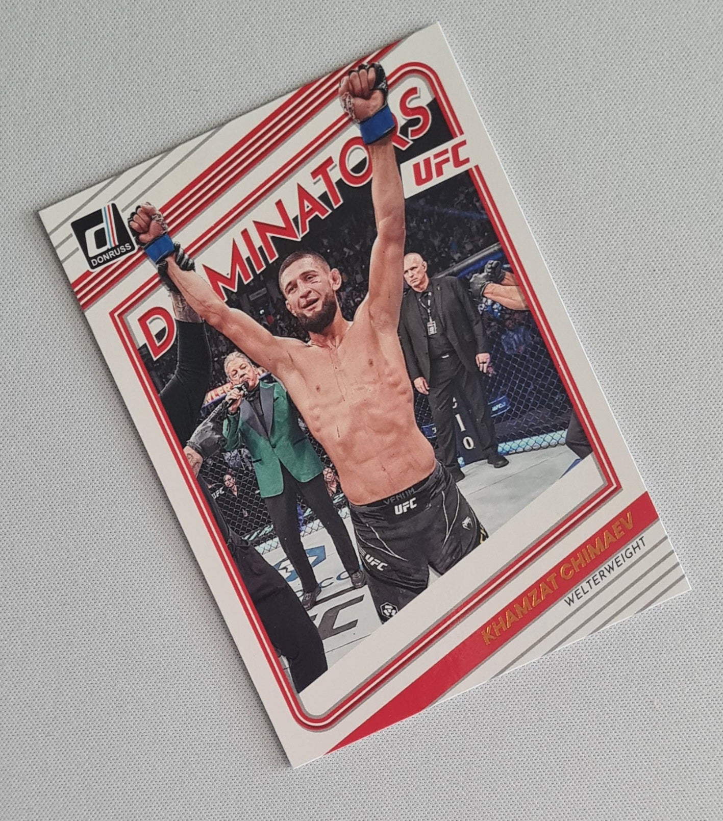 Khamzat Chimaev - 2023 Panini Donruss UFC Dominators #6