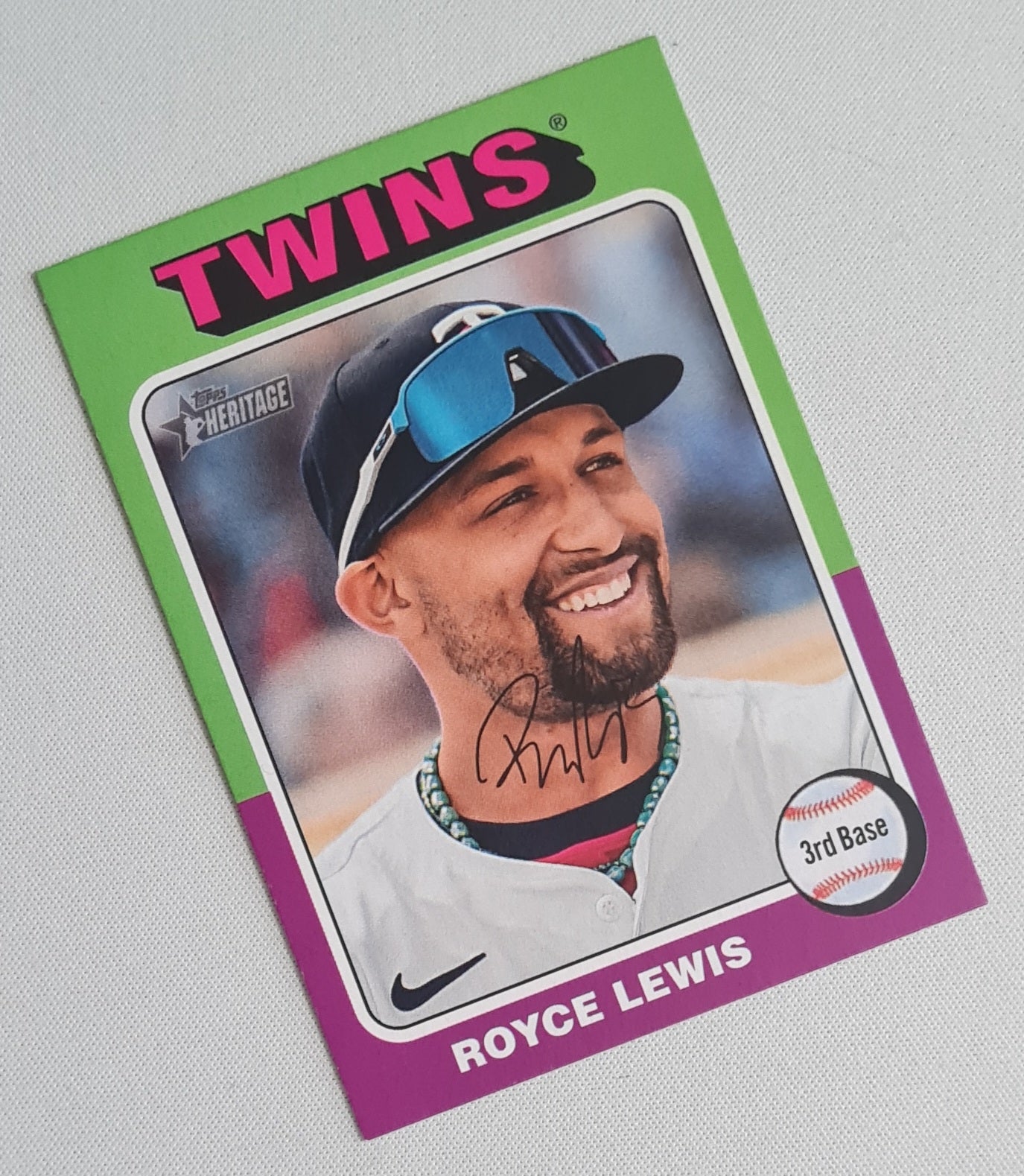 Royce Lewis - 2024 Topps Heritage #577 Minnesota Twins