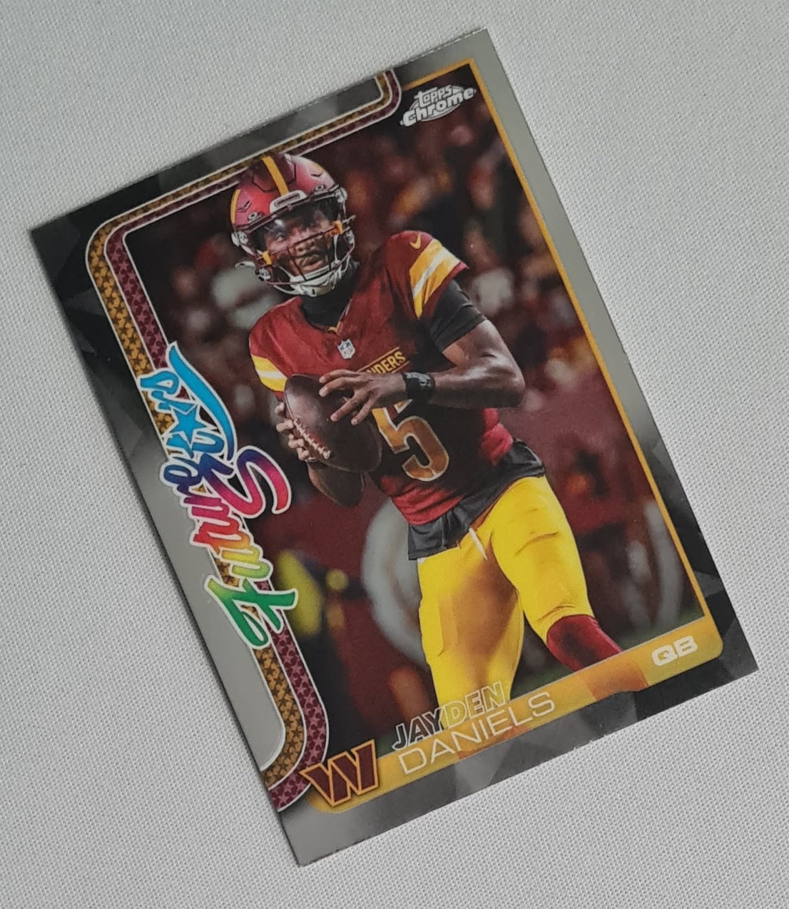 Jayden Daniels - 2025 Topps Chrome NFL Future Stars #FS-14 Washington Commanders