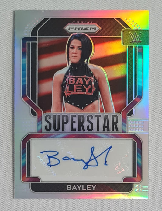 Bayley - 2022 Panini Prizm WWE Superstar Auto #SA-BLY