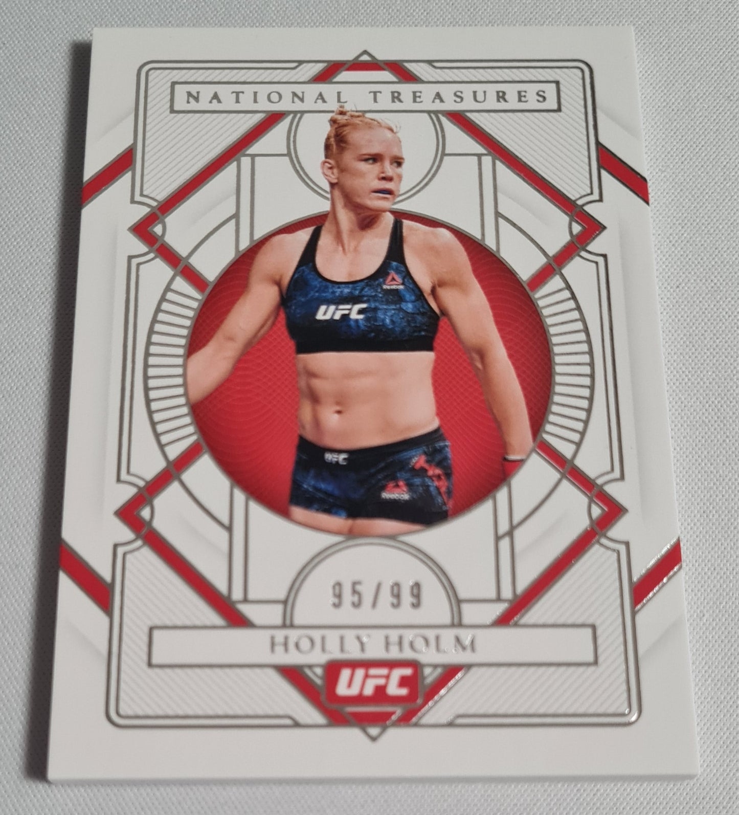 Holly Holm - 2021 Panini Chronicles National Treasures UFC /99 #344