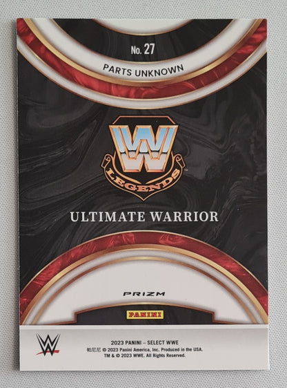 Ultimate Warrior - 2023 Panini Select WWE Global Icons Flash #27