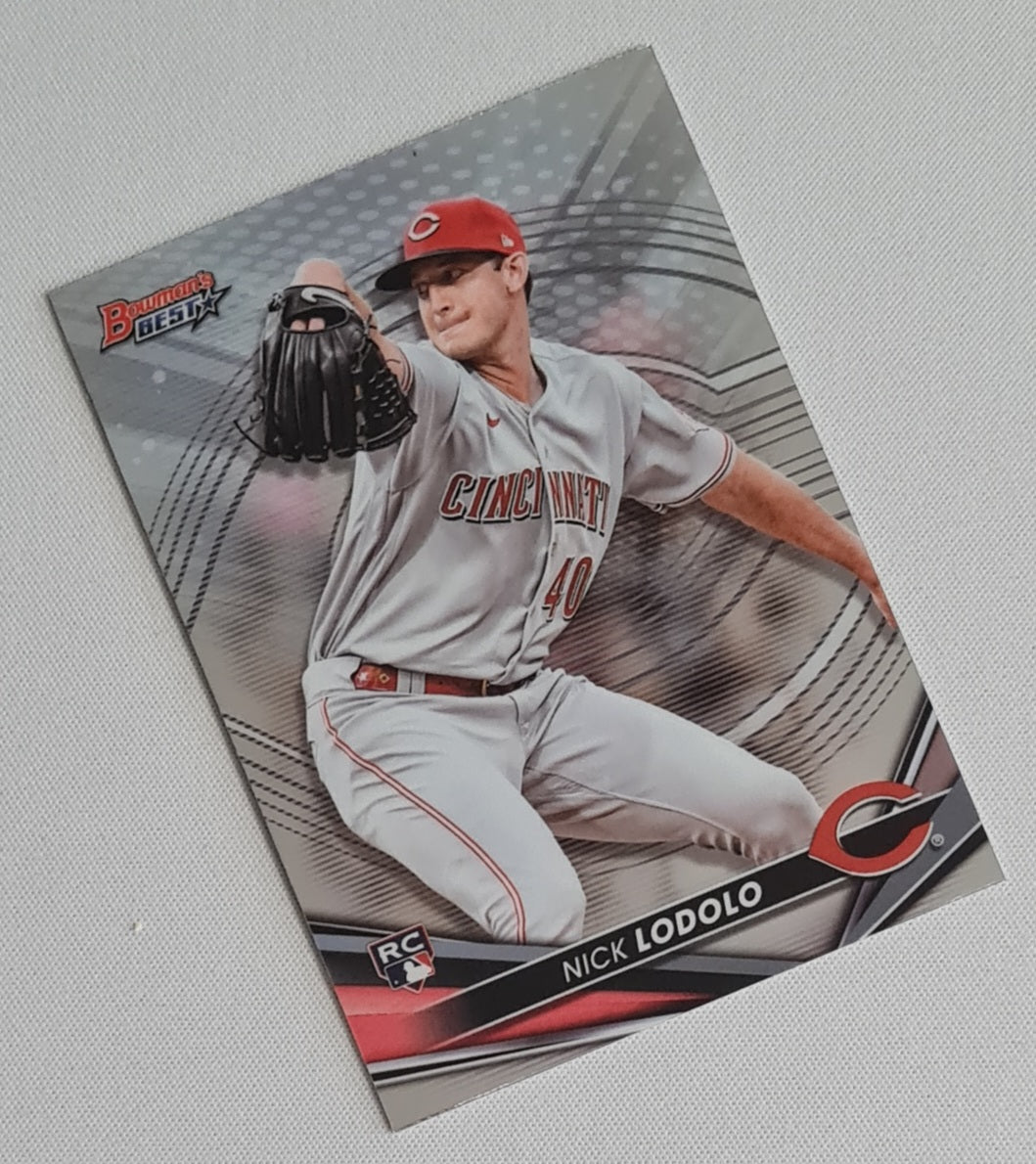 Nick Lodolo - 2022 Bowmans Best #56 Cincinnati Reds