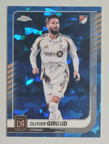 Olivier Giroud - 2025 Topps Chrome Sapphire MLS #13 LAFC