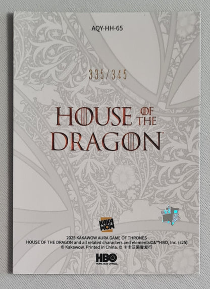 Rhaenyra Targaryen (Young) - 2025 Kakawow House of the Dragon /345 #AQY-HH-65 GOT