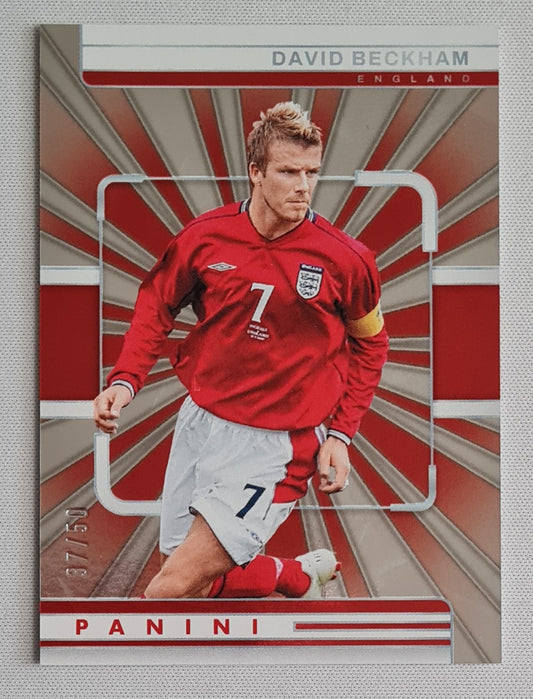 David Beckham - 2025 Panini America Asia Convention /50 #29 England