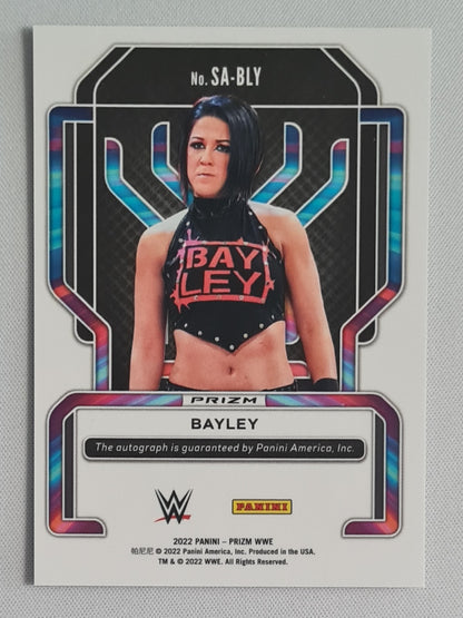Bayley - 2022 Panini Prizm WWE Superstar Auto #SA-BLY