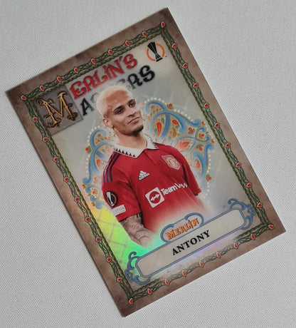 Antony - 2022/23 Topps Merlin UEFA Soccer Merlin's Masters #MM-10 Manchester United
