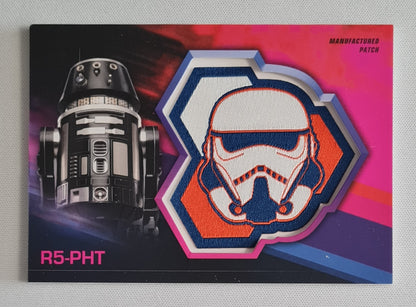 R5-PHT - 2018 Topps Star Wars Solo Manufactured Patch Card Pink #MP-RS /99