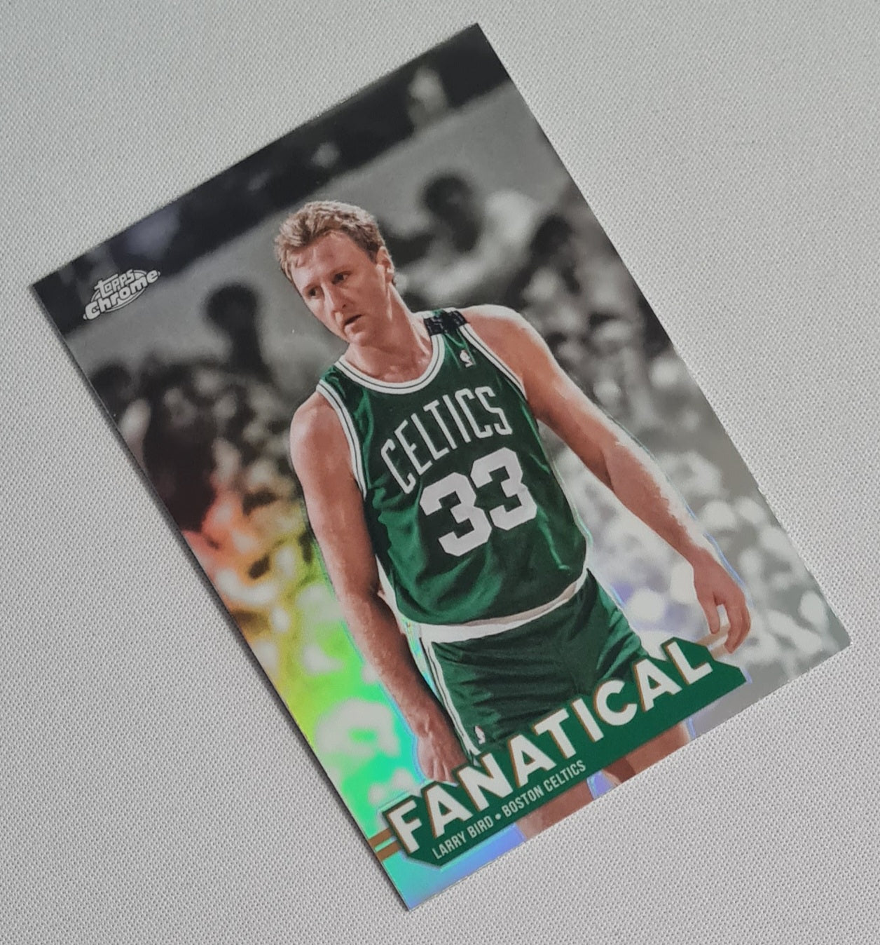 Larry Bird - 2025/26 Topps Chrome Fanatical #FAN-17 Boston Celtics