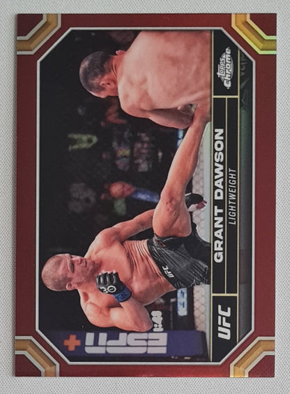 Grant Dawson - 2024 Topps Chrome UFC Maroon #71